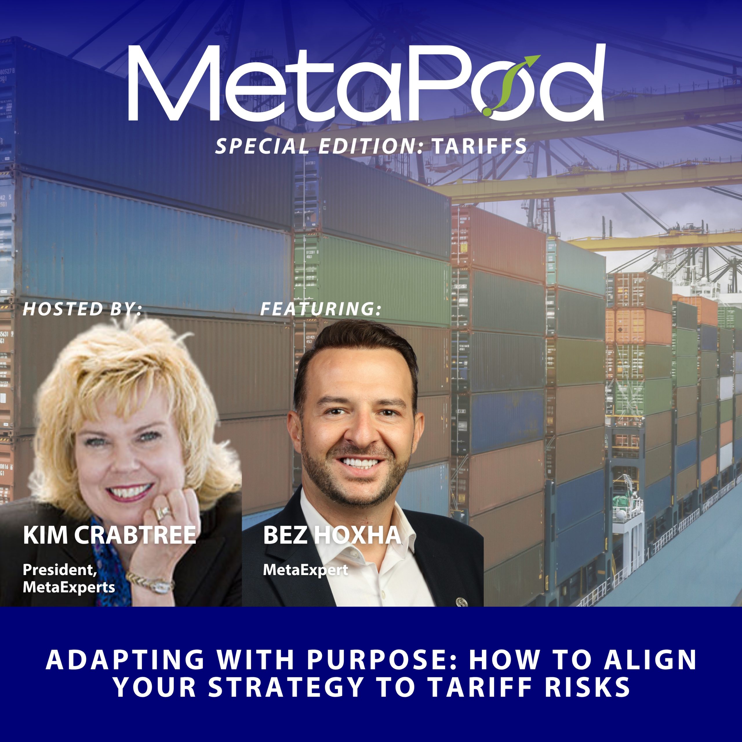 Adapting with Purpose: How to Align Your Strategy to Tariff Risks with MetaExpert Bez Hoxha