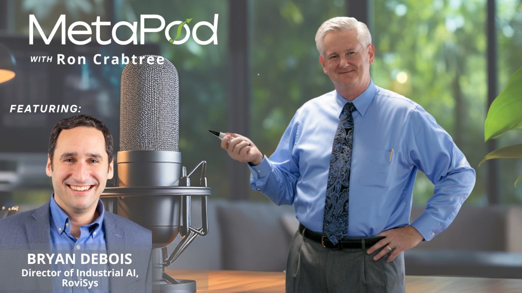 Bryan DeBois as MetaPod guest and Ron Crabtree as host